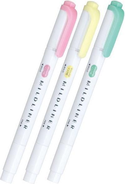 Produktbild Zebra Leuchtstift Mildliner Set (3x)