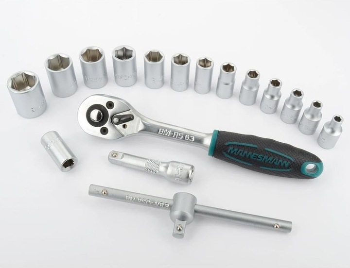Actual product image Mannesmann Socket spanner and bit set
