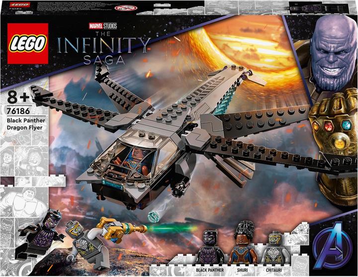Produktbild LEGO Black Panthers Libelle (76186, LEGO Marvel)
