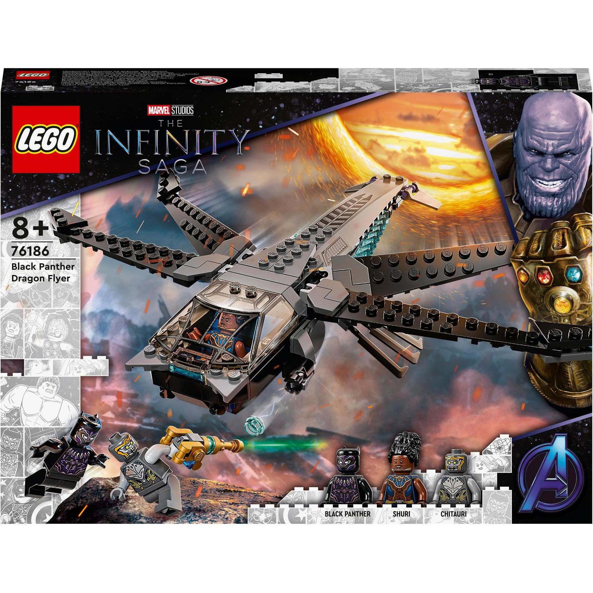 LEGO Libellula delle Pantere Nere (76186, LEGO Marvel)