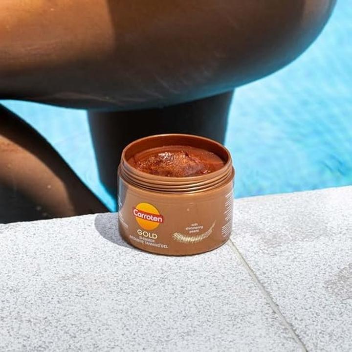 Actual product image Carroten Gold Shimmer Tanning Gel 150 ml (Self tanning cream, 150 ml)