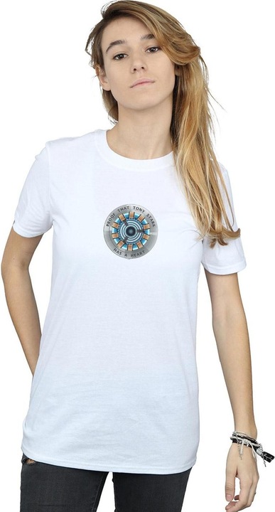 Produktbild Avengers Endgame Tony Stark Heart TShirt (XXL)