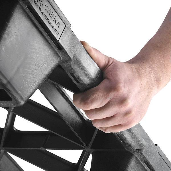 Actual product image eurokraft basic Plastic half pallet