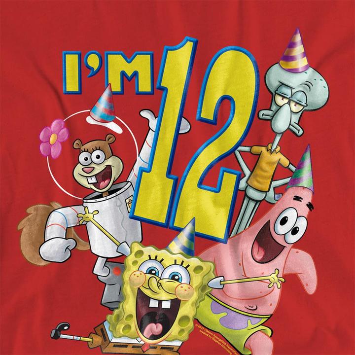 Produktbild Spongebob Squarepants I'm 12 TShirt (M)
