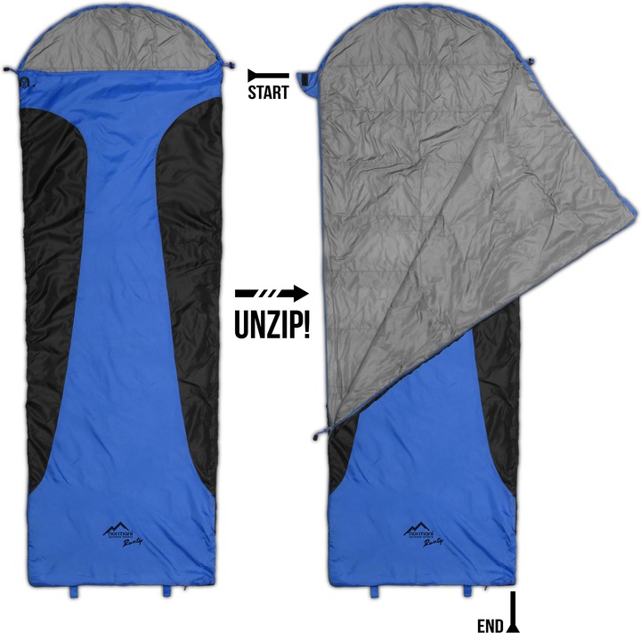 Produktbild Normani Ultralight-Schlafsack Touren-Sommerschlafsack - 8474 (210 cm)