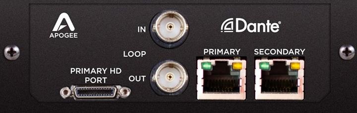 Actual product image Apogee Symphony I/O MKII Dante Card