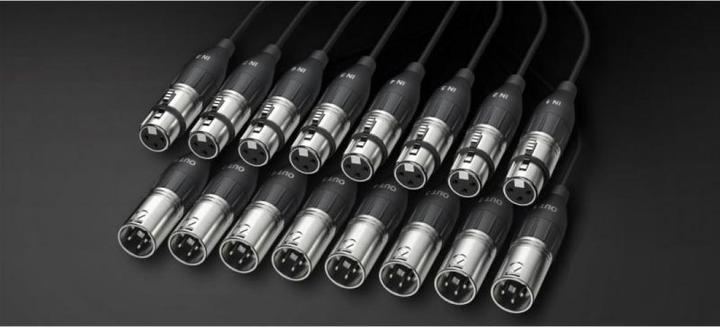 Image du produit Alva 8x XLR - 8x XLR (5 m, Câbles XLR)