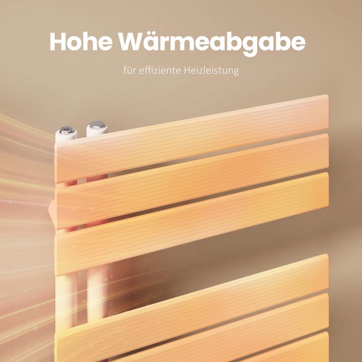 Actual product image Emke Electric Towel Warmer with Heating Rod and Timer, Anthracite 1041x500mm 600W (600 W)