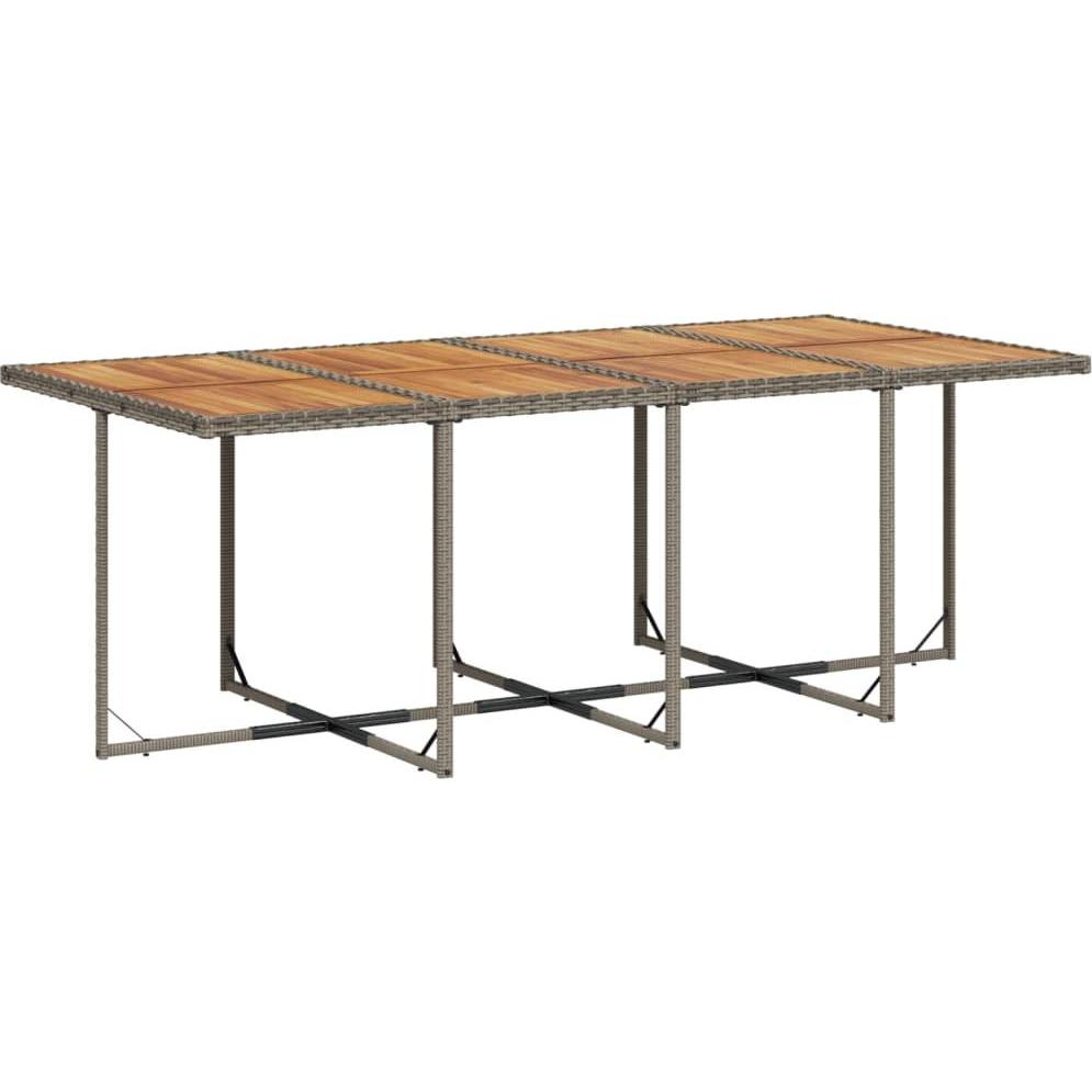 VidaXL, Gartentisch + Balkontisch, Irmingard (220 cm)