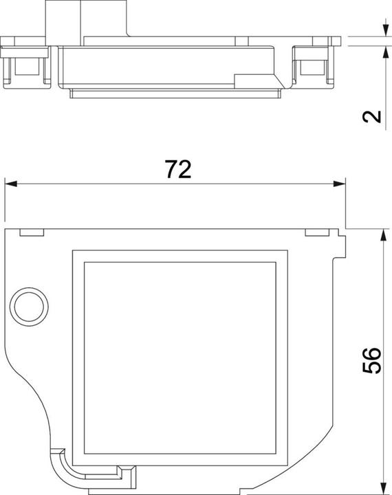 Actual product image OBO Bettermann Cover plate