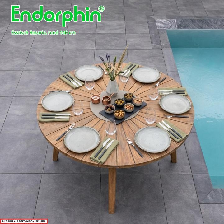 Actual product image Endorphin Rosario Gartentisch rund 140 cm aus Akazie