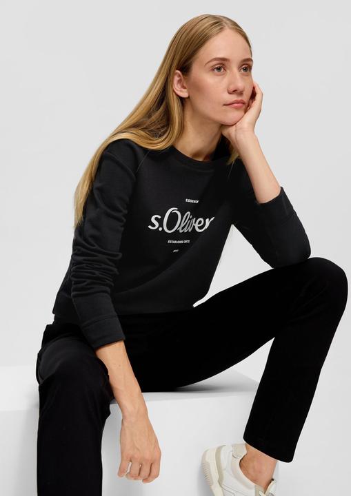 Produktbild s.Oliver Sweatshirt Sweatshirt aus Baumwollstretch (32)