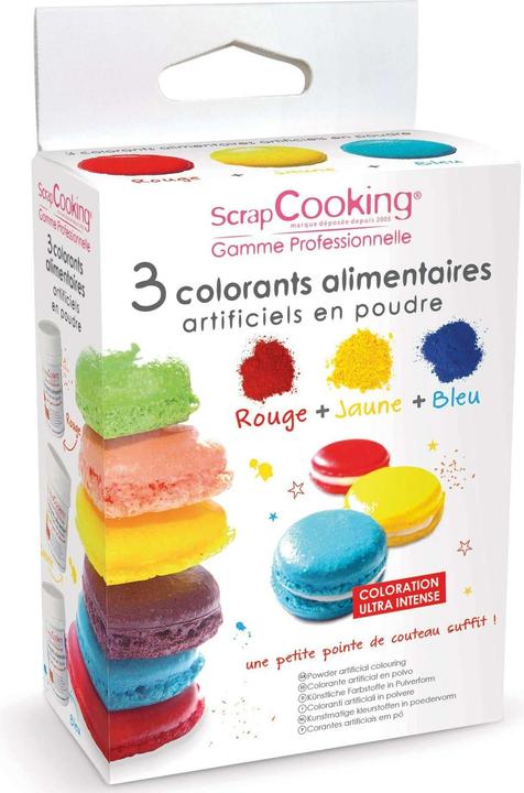 ScrapCooking Polvere di colore - set intensivo