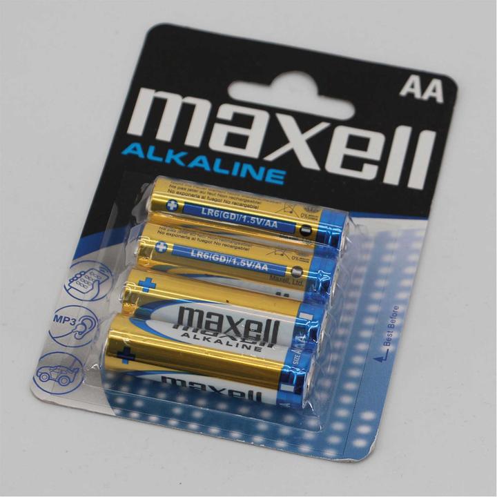 Actual product image Maxell Blister (4 pcs., AA)