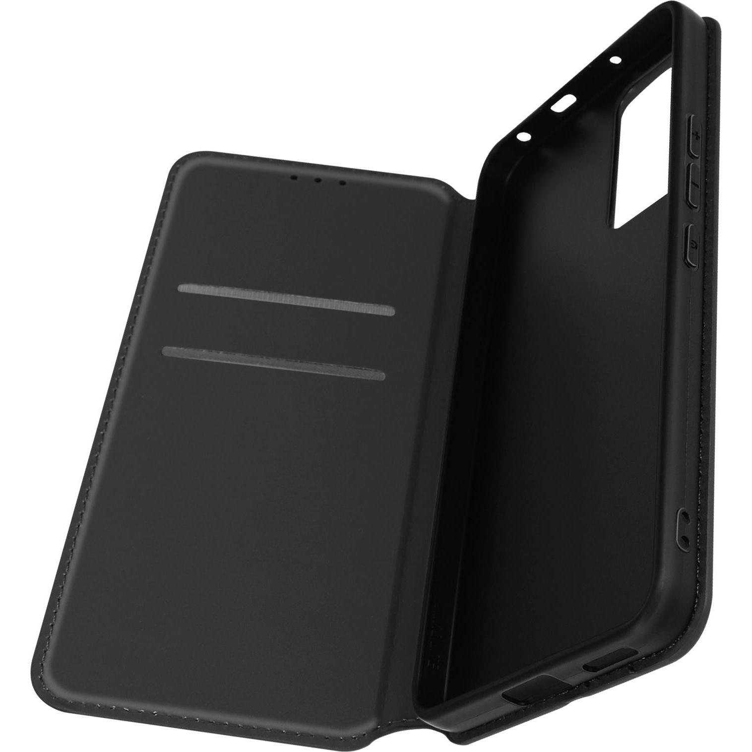 Avizar Classic Edition Klappetui Series (Xiaomi 12 Lite), Smartphone Hülle, Schwarz