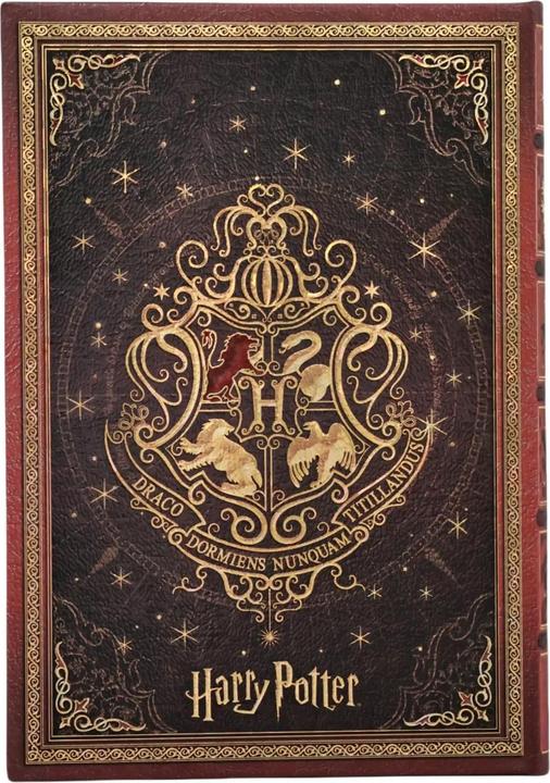 Image du produit Paperblanks Carnet de notes Harry Potter Midi (A5, À rayures, Couverture rigide)