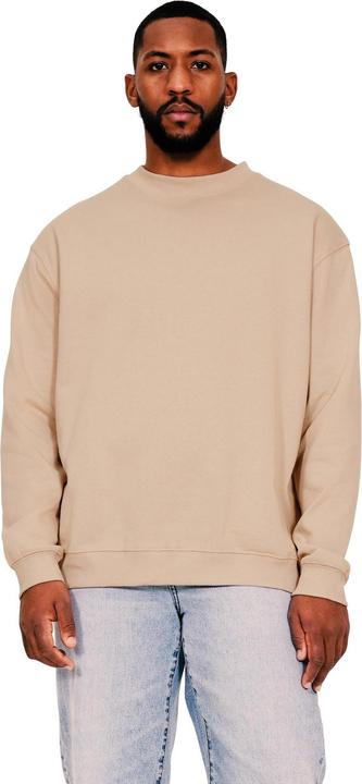 Immagine prodotto Universal Textiles Felpa oversize in cotone filato ad anelli con scollatura estesa (XL)