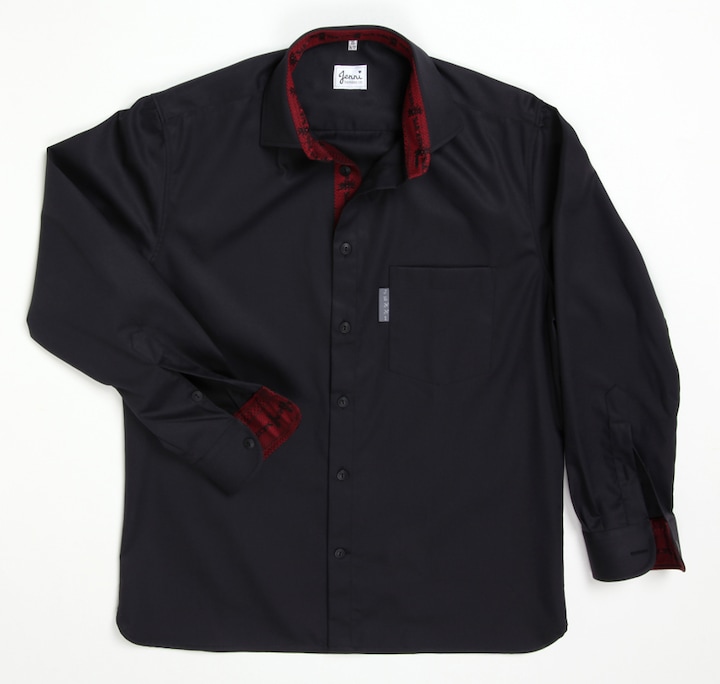 Image du produit Jenni Hemden Tissu contrasté uni (XL)