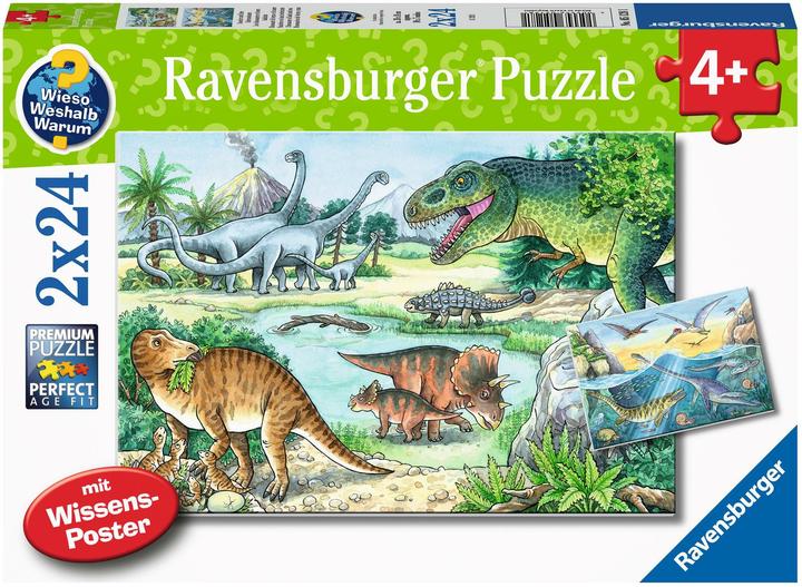 Immagine prodotto Ravensburger I dinosauri e i loro habitat (24 pezzi)