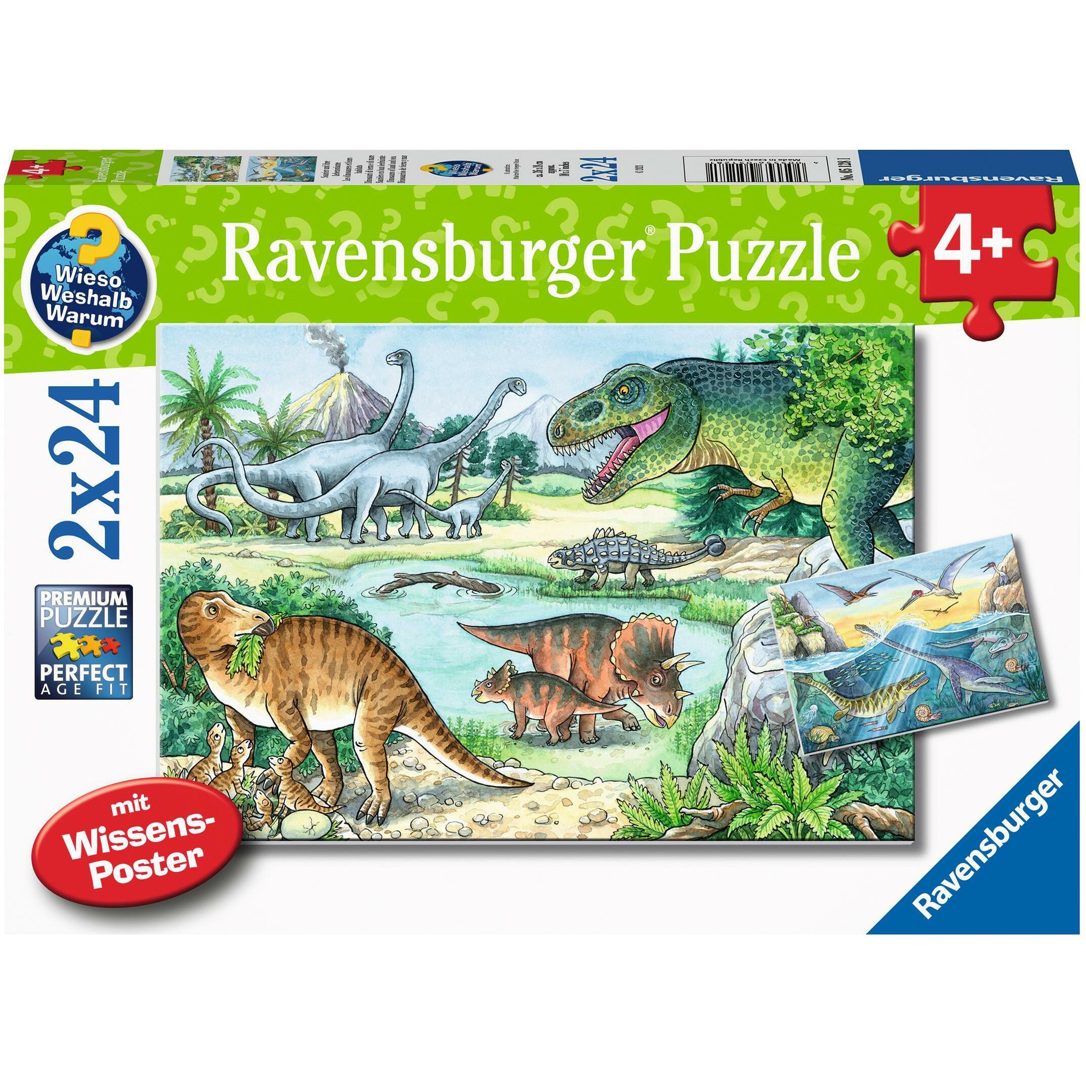 Ravensburger Saurier und ihre Lebensräume (24 Teile)