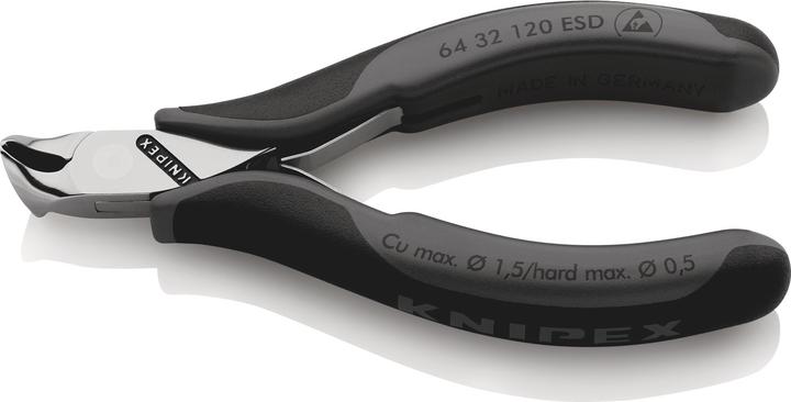 Produktbild Knipex Elektronik-Vornschneider ESD (120 mm)