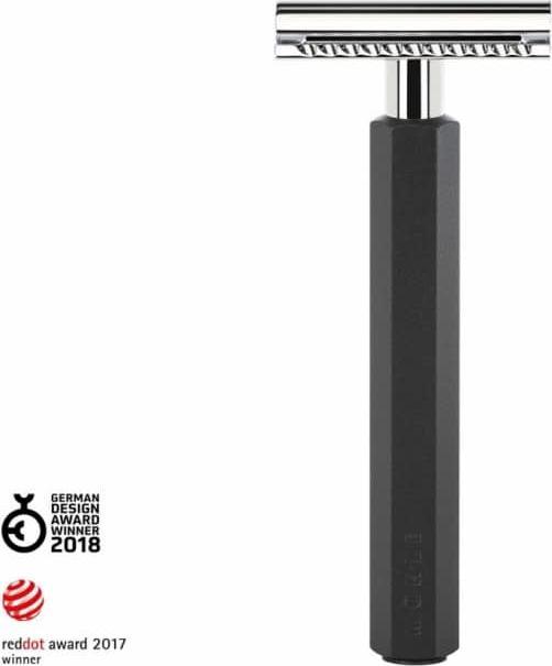 Immagine prodotto Mühle Rasoio dritto in grafite HEXAGON