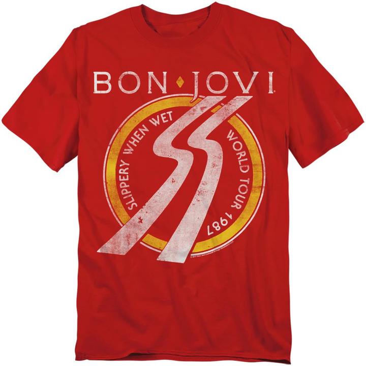Produktbild Bon Jovi Slippery When Wet TShirt (L)