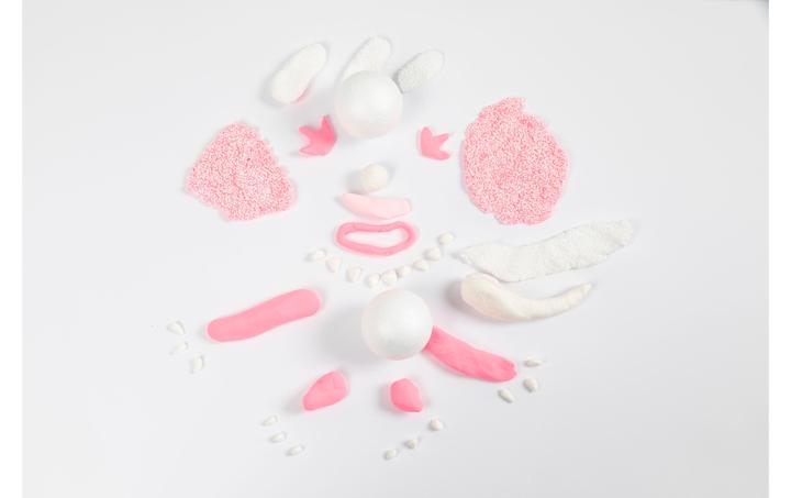 Produktbild Creativ Company Modellier-Set Monster Hellpink