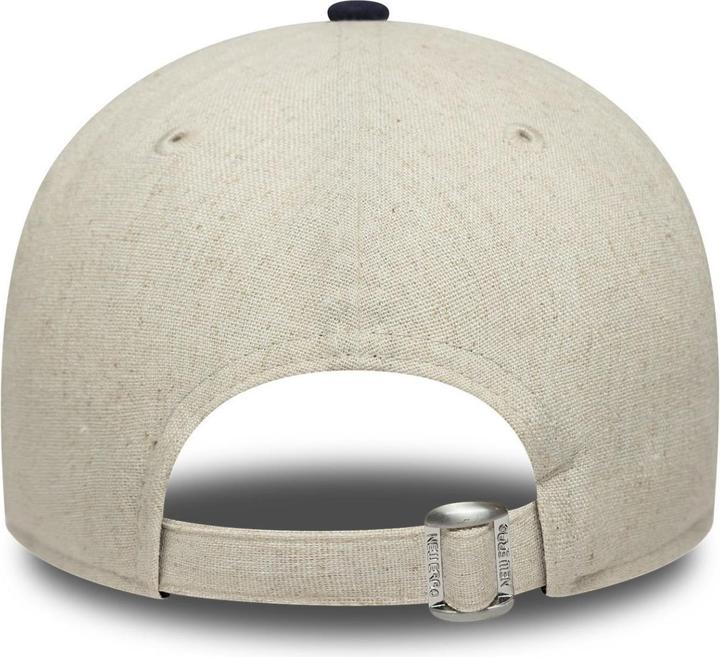 Produktbild New Era 9Forty Strapback Cap - Leinen Brand Script Beige