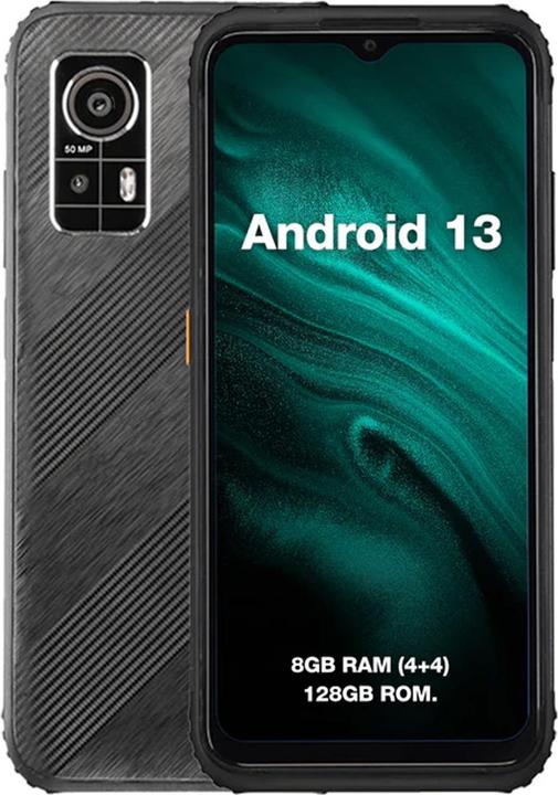 Bea-Fon AGM MOBILE H6L Lite 8+128GB Outdoor Smartphone 4G (128 GB, Black, Grey, 6.56", Dual SIM, 4G)