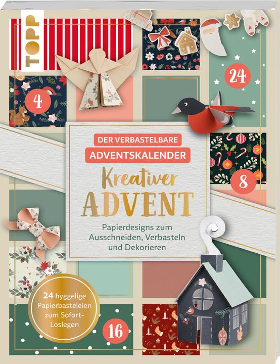 Der verbastelbare Adventskalender: Kreativer A...
