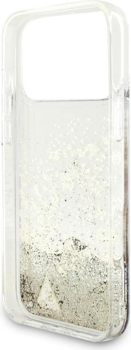 Produktbild Guess - Liquid Glitter Charms (GUHCP17XGLHFLGO) - iPhone 17 Pro Max - Gold (Apple iPhone 17 Pro Max)