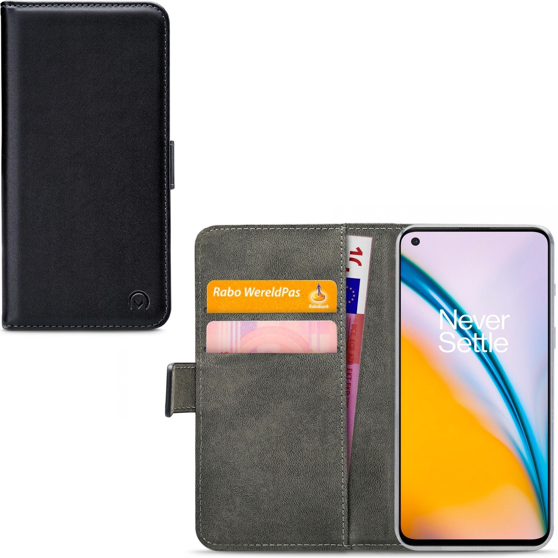 Thumbnail - Mobilize Classic Gelly Wallet Book Cover Til Oneplus Nord 2 5g Sort (OnePlus Nord 2 5G), Smartphone Hülle, Schwarz