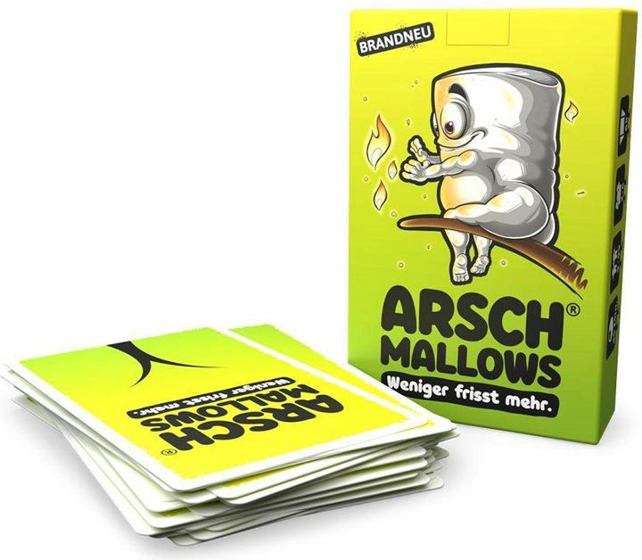 Actual product image Denkriesen Arschmallows® - "Less Eats More" (German)