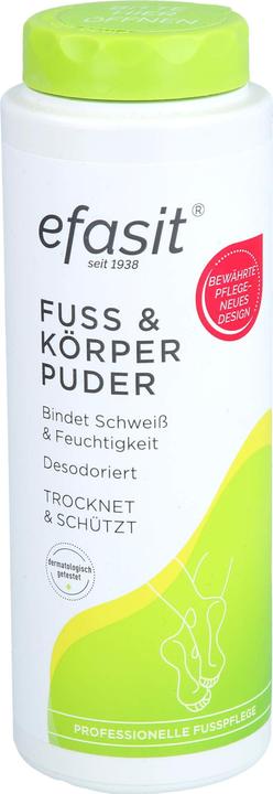 Möller's efasit Foot & Body Powder, 100 g PUD (Foot deodorant & powder)