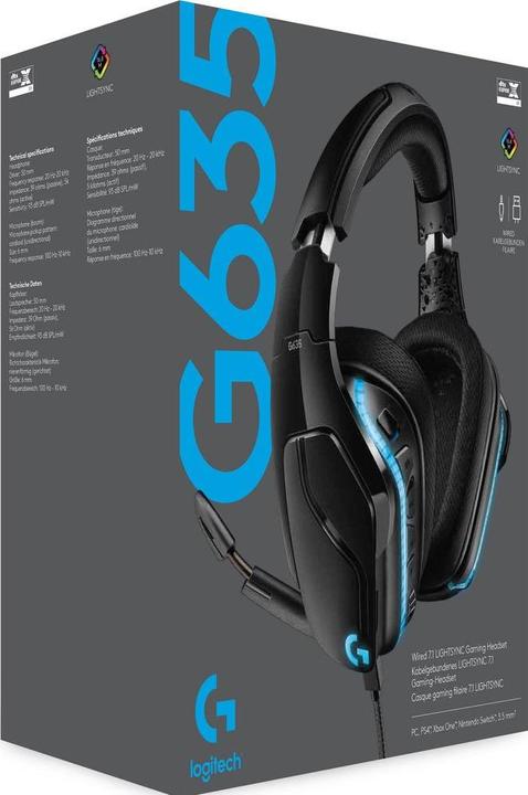 Image du produit Logitech G G635 (Filaire)