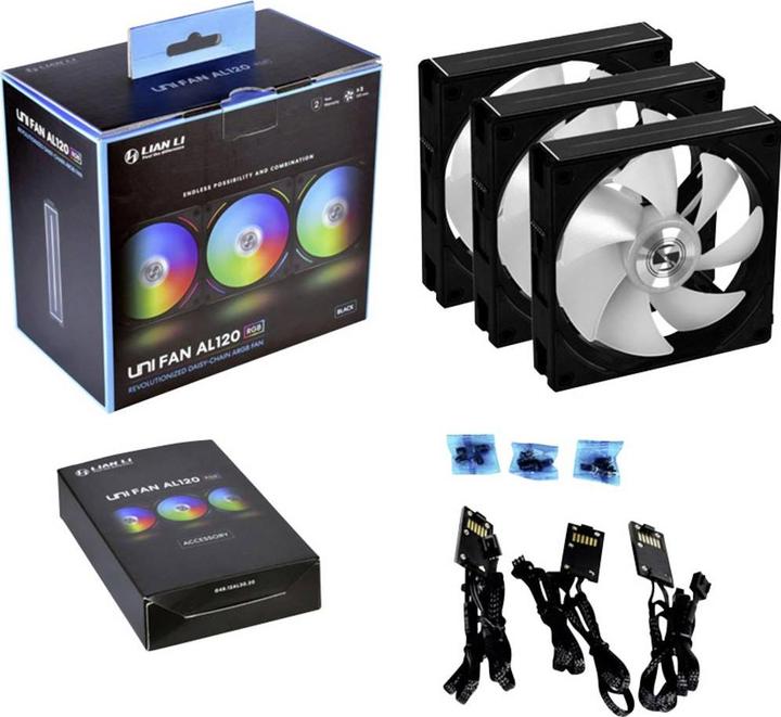 Produktbild Lian-Li Uni Fan AL120 (120 mm, 3x)