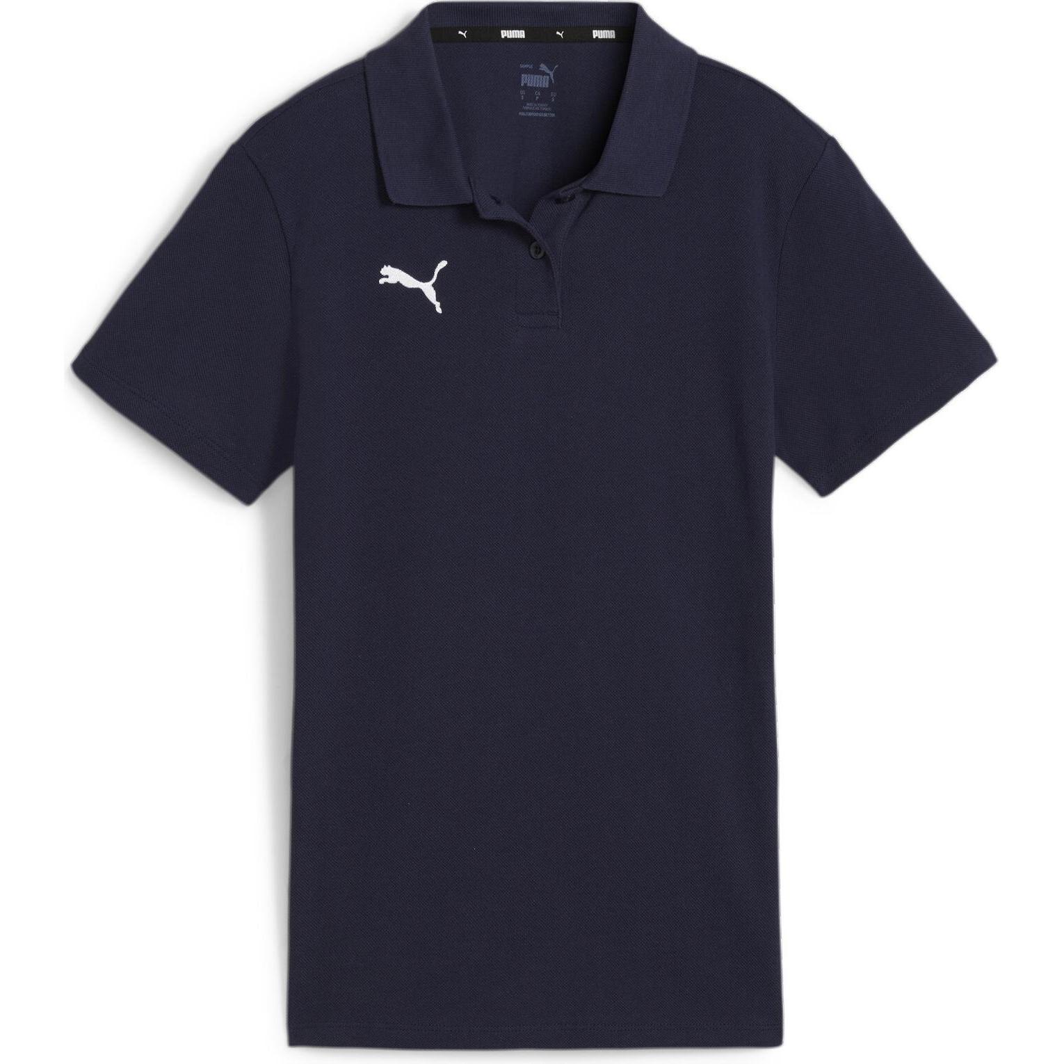 Puma, Damen, Sportshirt, teamGOAL Casuals Polo Wmn (M), Blau, M