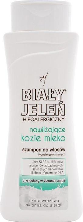 Image du produit Biały Jeleń Shampooing hypoallergénique au lait de chèvre Bialy Jelen 300 ml (300 ml, Shampoing liquide)
