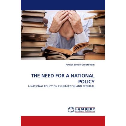 Thumbnail - The Need For A National Policy, Fachbücher von Patrick Similo Grootboom