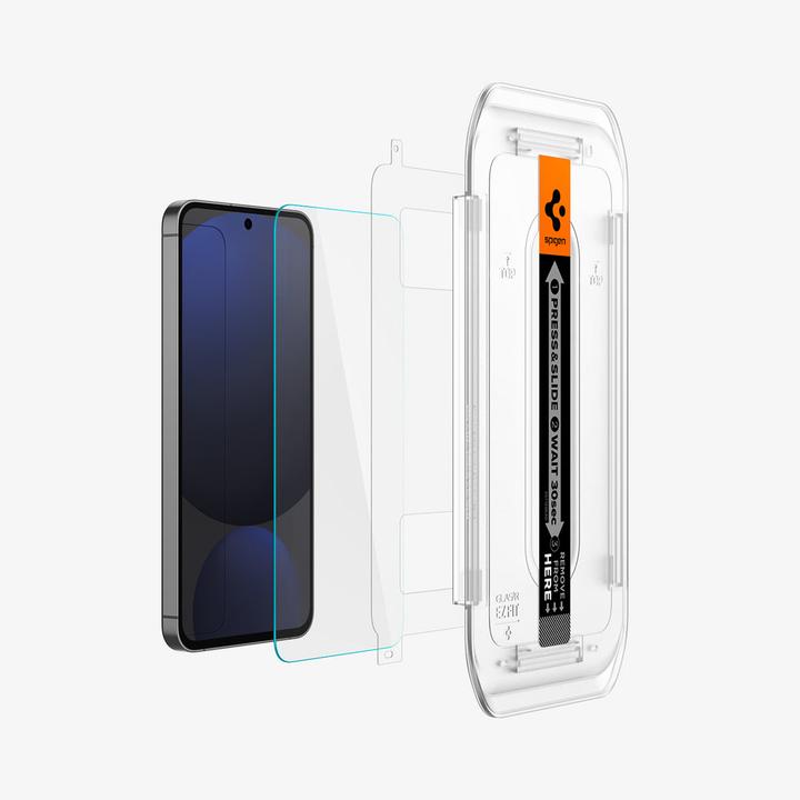 Actual product image Spigen Glas.tR Ez Fit (2 pcs., Samsung Galaxy A56 5G, Samsung Galaxy S24 FE)