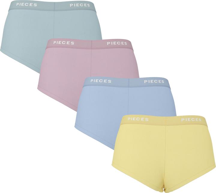 Actual product image Pieces PCLOGO LADY 4er-Pack Boxershorts (M, pack of 4)