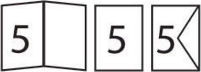 Actual product image Folia Double cards rectangular 220 g/m2 (5 pcs.)