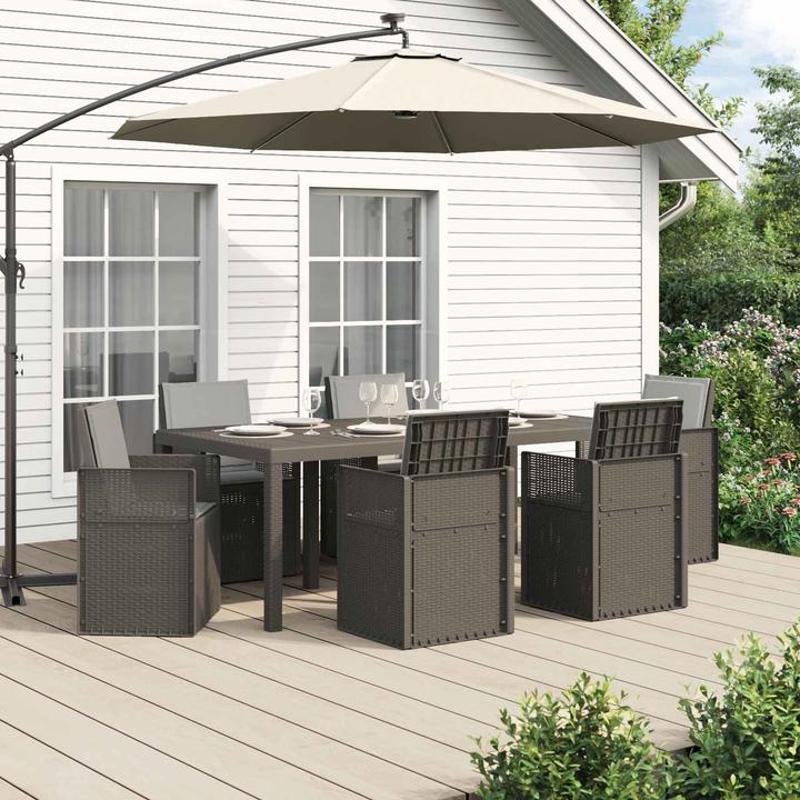 Produktbild vidaXL Modernes Esszimmer-Set (200 x 100 x 73 cm)