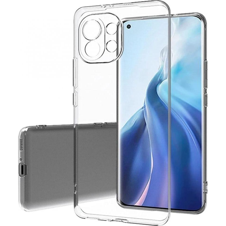 Screenguard Xiaomi Mi 11 Lite Flexible TPU Clear Case (Xiaomi Mi 11 Lite), Smartphone Hülle, Transparent