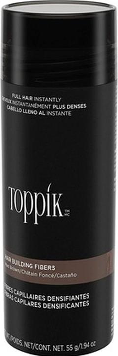 Toppik Hair Building Fibers - Medium Brown 55 gr (Medium Brown)