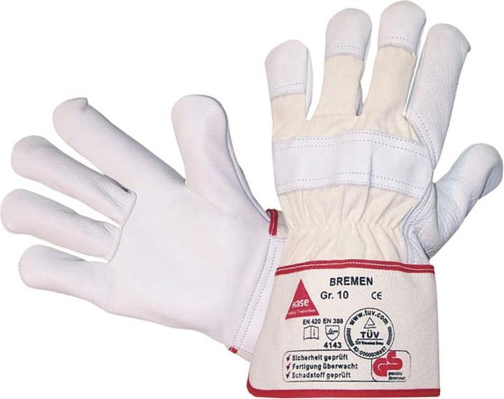 Produktbild Hase Rindnarblederhandschuh Bremen, Grösse 10 (10)