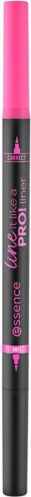 Actual product image essence line it like a PRO! liner (#1D1611 Black)