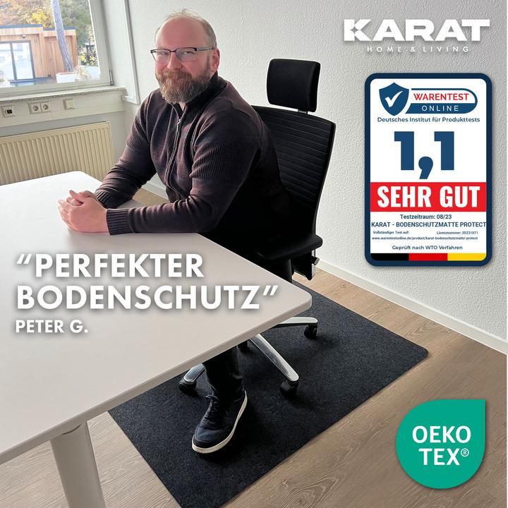 Actual product image Karat Floor protection mat Viking (100 x 120 cm)
