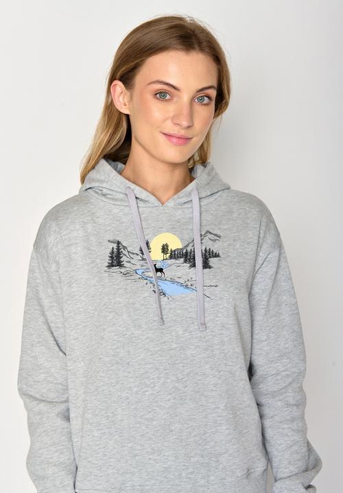 Produktbild Greenbomb Sweatshirt Nature Deer River (M)